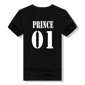 T Shirt Couple Prince Princesse 3 T Shirt Couple Prince Princesse 4