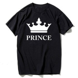 T-Shirt Couple Prince et Princesse