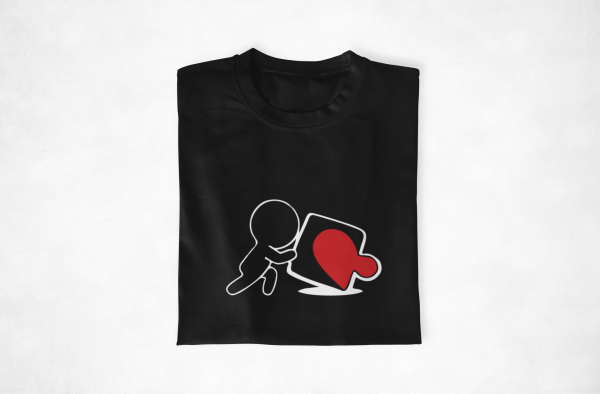 T-Shirt Couple Puzzle Coeur – Un Cadeau pour les Amoureux  Assortis Moi