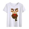 T Shirt Couple Renne de Noel