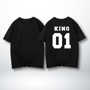 T-Shirt Couple Roi Reine