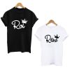 T-Shirt Couple Roi et Reine