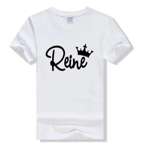 T-Shirt Couple Roi et Reine