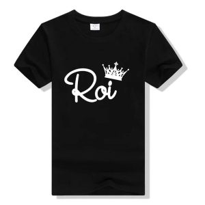 T Shirt Couple Roi et Reine 4