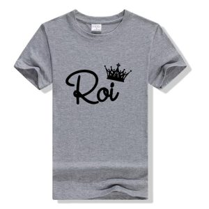 T Shirt Couple Roi et Reine 5