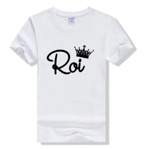 T Shirt Couple Roi et Reine 6