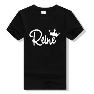 T Shirt Couple Roi et Reine 7