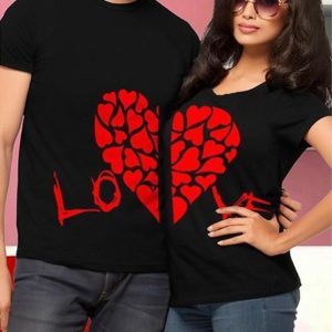 T Shirt Couple Saint Valentin 3