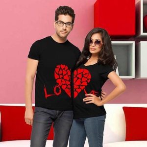 T Shirt Couple Saint Valentin 4