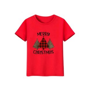 T Shirt Couple Sapin de Noel