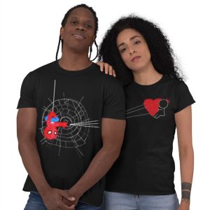T-Shirt Couple Spiderman