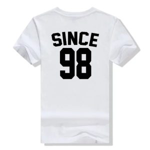 T Shirt Couple Together Since Personnalisable 4 T Shirt Couple Together Since Personnalisable 5