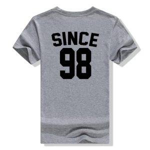 T Shirt Couple Together Since Personnalisable 6 T Shirt Couple Together Since Personnalisable 7