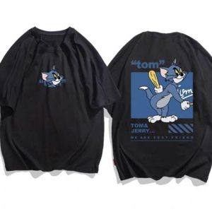 T Shirt Couple Tom et Jerry 2 T Shirt Couple Tom et Jerry 3