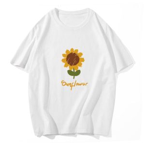 T Shirt Couple Tournesol 7 T Shirt Couple Tournesol 8
