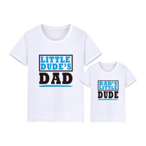 T-Shirt Dad's Little Dude Pere Fils 2 T Shirt Dads Little Dude Pre Fils 3
