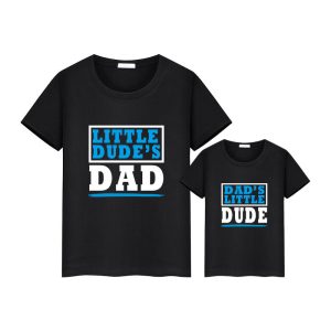 T-Shirt Dad's Little Dude Pere Fils 4 T Shirt Dads Little Dude Pre Fils 5
