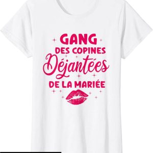T-Shirt Enterrement De Vie De Jeune Fille Gang Copines