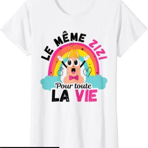 T-Shirt Enterrement De Vie De Jeune Fille Le Meme Zizi