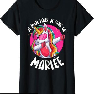 T-Shirt Evjf A Faire Soi Meme Je M’en Fous Je Suis La Mariee