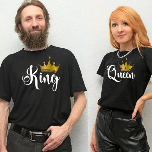 T-Shirt Famille King Queen Prince Princess