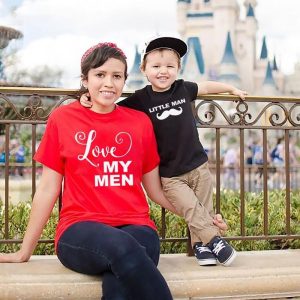 T Shirt Famille Moustache