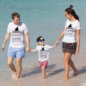 T Shirt Famille Shark T Shirt Famille Shark