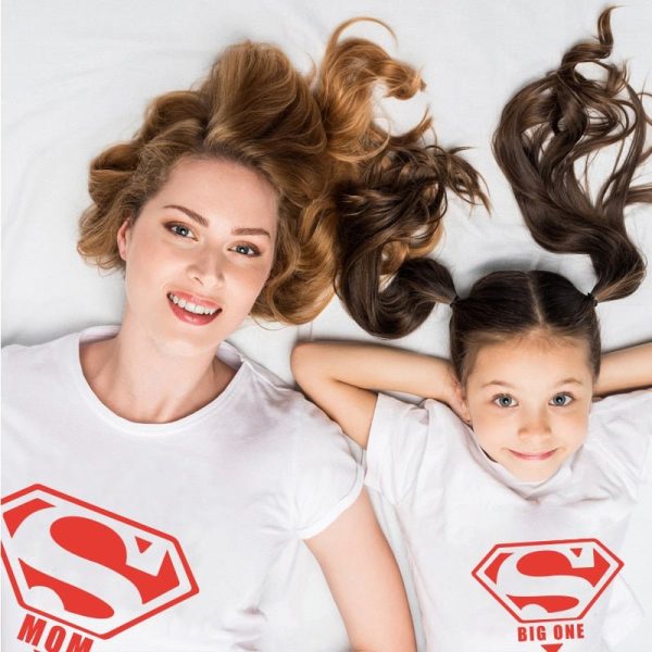 T-Shirt Famille Super Heros