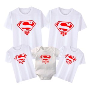 T-Shirt Famille Super Heros 2 T Shirt Famille Super Heros 3