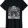 T-Shirt Femme Moto Mon Ceur Appartient A Un Motard