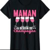 T-Shirt Fete Des Meres Maman Besoin Champagne