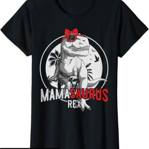 T-Shirt Fete Des Meres Mamasaurus Rex Funny Mom Dinosaure