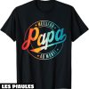T-Shirt Fete Des Peres Meilleur Papa Du Monde Cadeau Papa