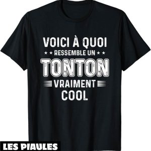 T-Shirt Fete Des Peres Meilleur Tonton Du Monde Super Cadeau