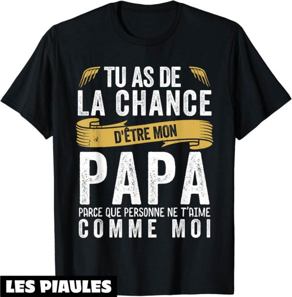 T-Shirt Fete Des Peres Noel Cadeau Pour Papa