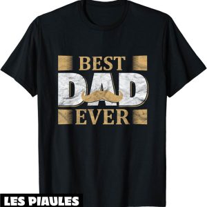 T-Shirt Fete Des Peres Vintage Meilleur Papa Du Monde