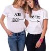 T Shirt Fille Meilleure Amie Ames Soeurs