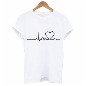 T-Shirt Frequence Cardiaque