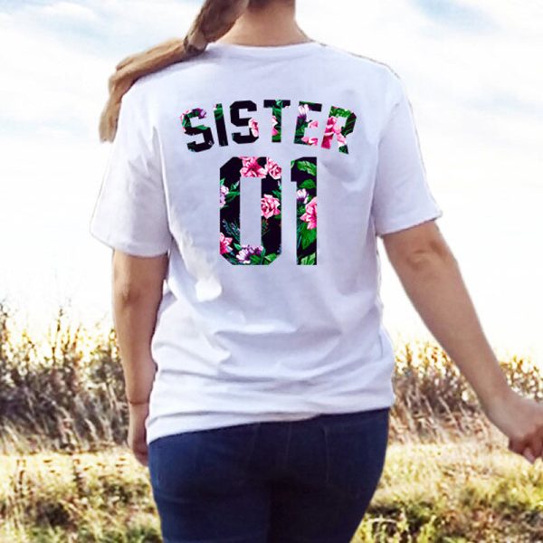 T-Shirt Friends Sister Fleurie Amies