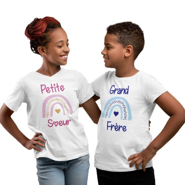 T-Shirt Grand Frere Petite Soeur