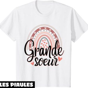 T-Shirt Grande Soeur Enfant Annonce Grossesse Surprise