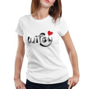 T Shirt Hubby Wifey Couple 4