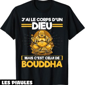 T-Shirt Humoristique Homme J’ai Le Corps D’un Dieu Humour