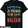 T-Shirt Humoristique Homme Je Ne Suis Pas Vieux C’est Drole