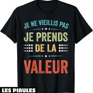 T-Shirt Humoristique Homme Je Ne Suis Pas Vieux C’est Drole