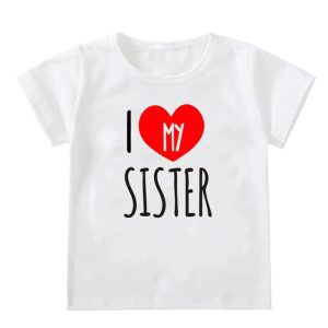 T Shirt I Love My Sister Brother 5