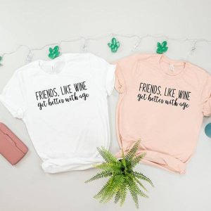 T Shirt Imprime Meilleure Amie