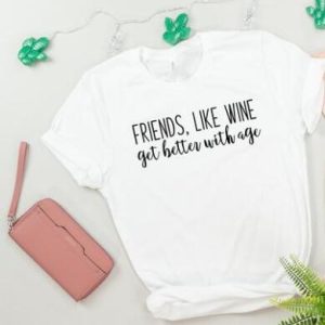 T Shirt Imprime Meilleure Amie