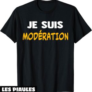T-Shirt Je Bois Avec Moderation Humour Aperitif Cadeau Fete