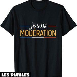 T-Shirt Je Bois Avec Moderation Je Suis Moderation Drapeau